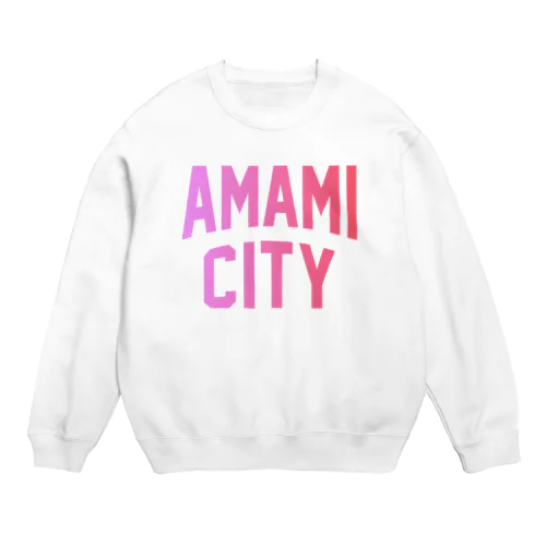 奄美市 AMAMI CITY Crew Neck Sweatshirt