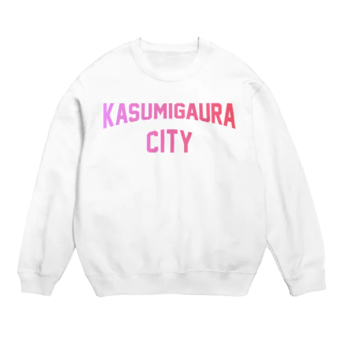かすみがうら市 KASUMIGAURA CITY Crew Neck Sweatshirt