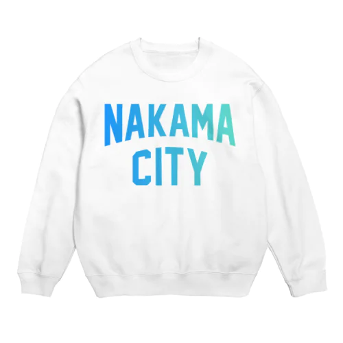中間市 NAKAMA CITY Crew Neck Sweatshirt