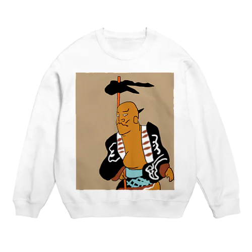 JUNSEN（純仙）丸坊主の将 Crew Neck Sweatshirt