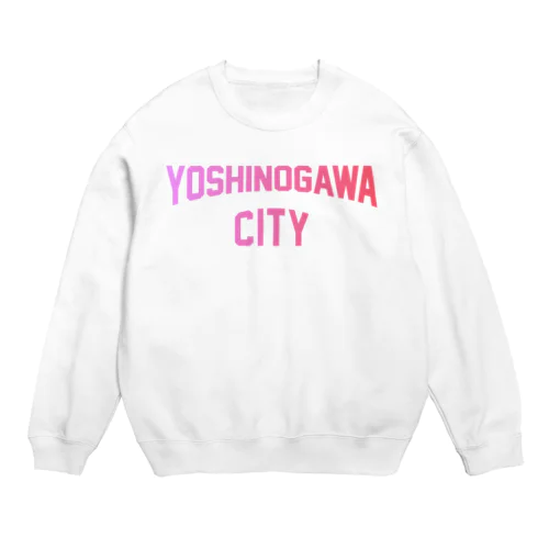 吉野川市 YOSHINOGAWA CITY Crew Neck Sweatshirt