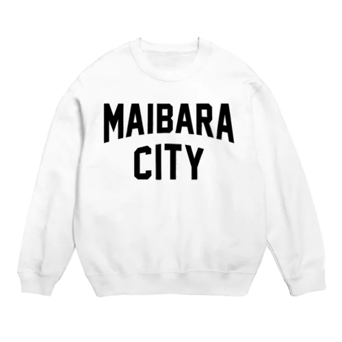 米原市 MAIBARA CITY Crew Neck Sweatshirt