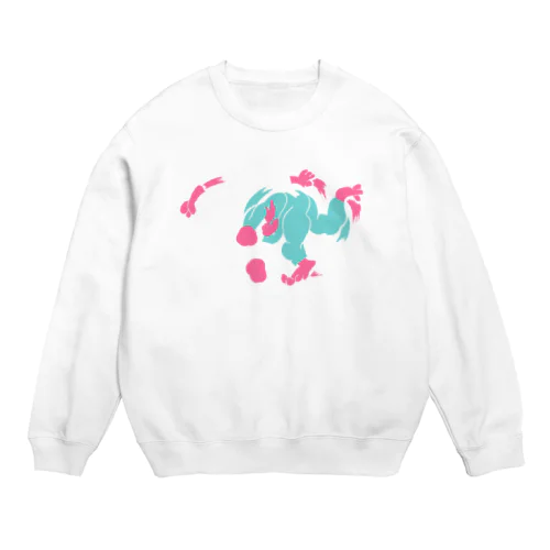 一本背負い Crew Neck Sweatshirt