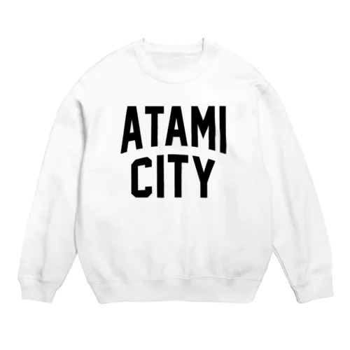 熱海市 ATAMI CITY Crew Neck Sweatshirt