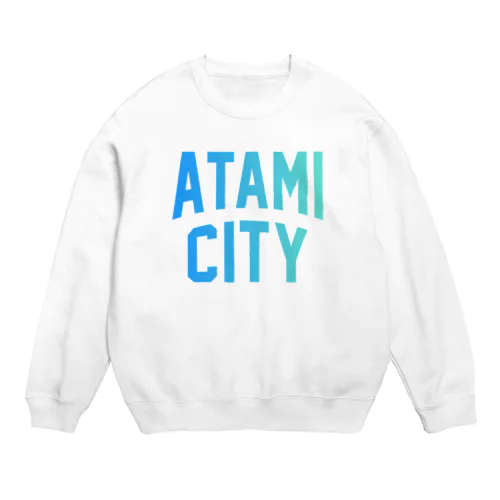 熱海市 ATAMI CITY Crew Neck Sweatshirt