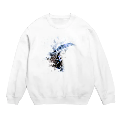 T.I.E Blue Crew Neck Sweatshirt