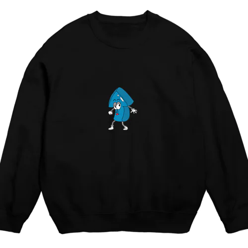 ファッションの方向性を決める矢印くん Crew Neck Sweatshirt