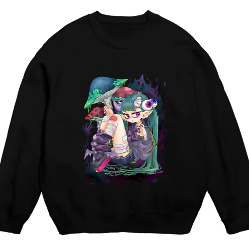 ドクドクちゃん Crew Neck Sweatshirt