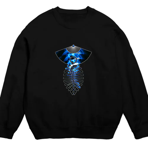 逆扇 蒼炎 Crew Neck Sweatshirt