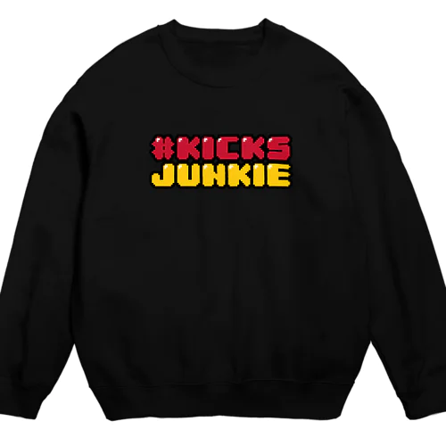 #LOWCARJUNKIE ⚡️ Sunset🌆 Black #KicksJunkie Crew Neck Sweatshirt