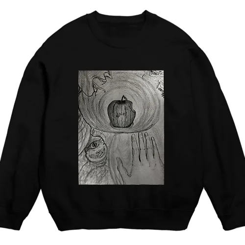 毒林檎ワクチン Crew Neck Sweatshirt