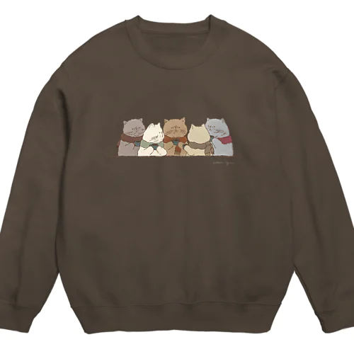 「コーヒーの魔法」 Crew Neck Sweatshirt