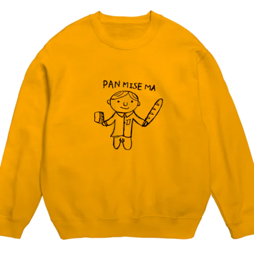 パン見せ魔 Crew Neck Sweatshirt