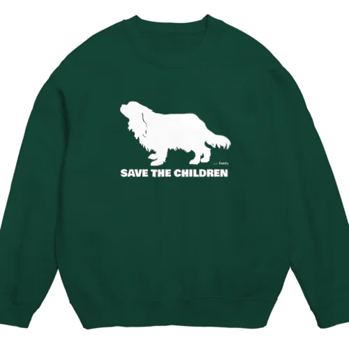 キャバリア Family＊SaveTheChildren Crew Neck Sweatshirt