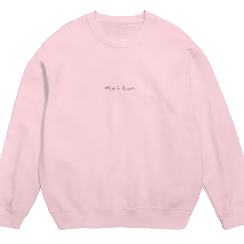 【Basic Series】MINE FARM Crew Neck Sweatshirt