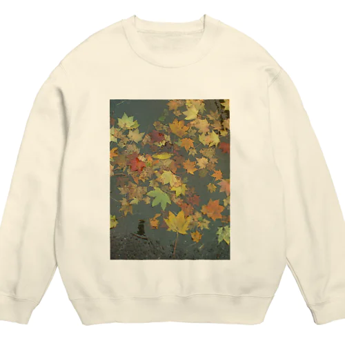 200710081050000　水溜り Crew Neck Sweatshirt