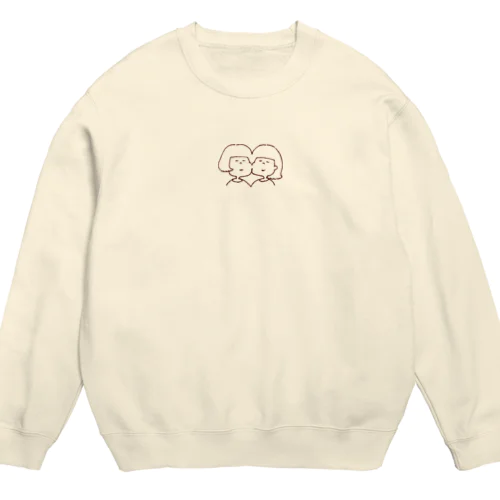 工藤姉妹 Crew Neck Sweatshirt