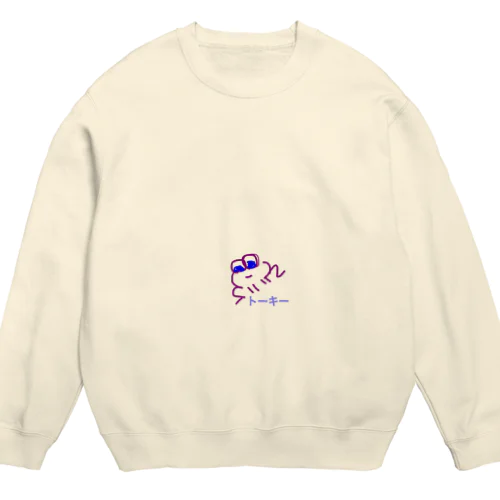 フロッグマン　トーキーイラスト Crew Neck Sweatshirt