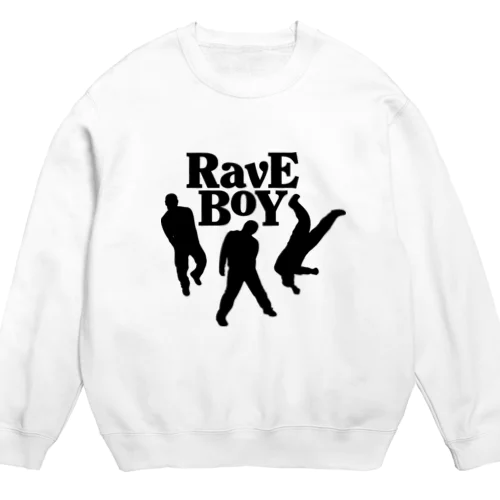 Rave Boy Records Crew Neck Sweatshirt