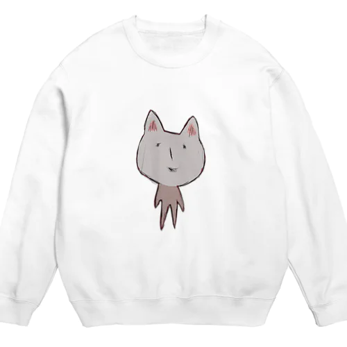 ゆるねこ Crew Neck Sweatshirt