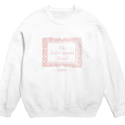 The lovin moon Hotel "PNK" Crew Neck Sweatshirt