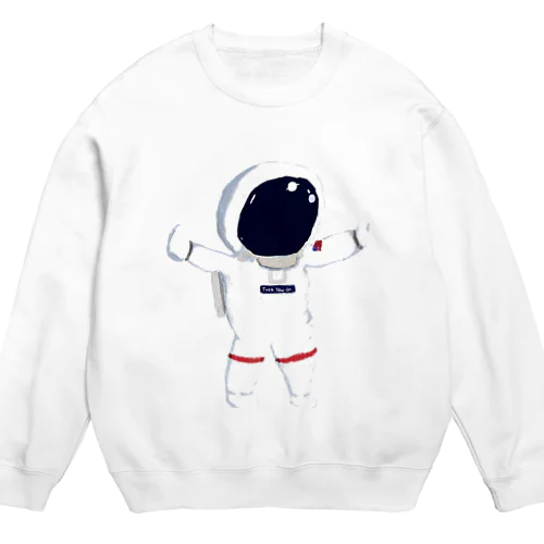 宇宙飛行士くん Crew Neck Sweatshirt