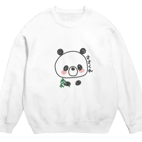 ささくれぱんだ Crew Neck Sweatshirt