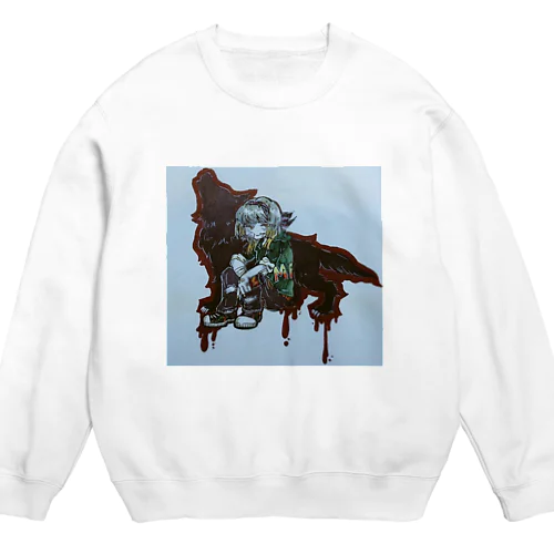 Wolf Girl Crew Neck Sweatshirt