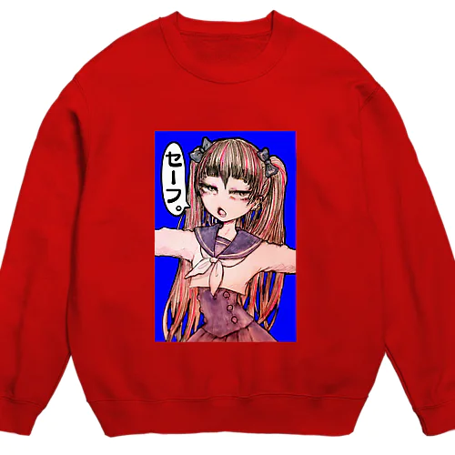 なんとかいってよからみちゃん Crew Neck Sweatshirt