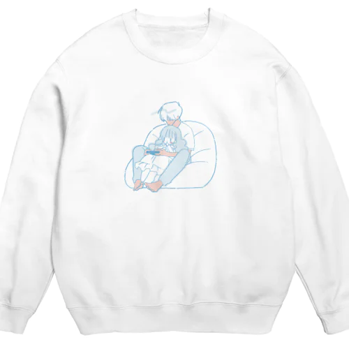 ゲームするりりはる Crew Neck Sweatshirt