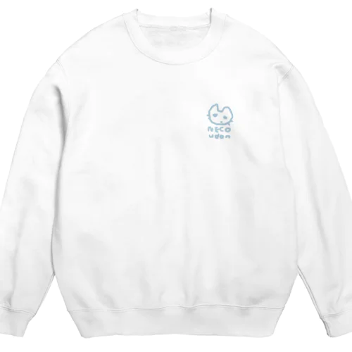 ねこうどん Crew Neck Sweatshirt