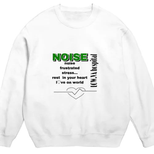 ノイズストレス Crew Neck Sweatshirt