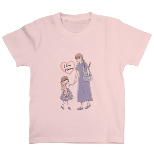 I Love Mama♥ Regular Fit T-Shirt