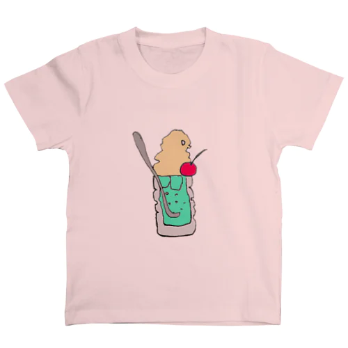 ソフトクリームソーダ（cream soda） スタンダードTシャツ