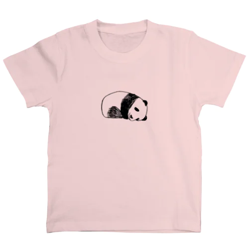 ぱぱパンダと子パンダ（子パンダ） スタンダードTシャツ