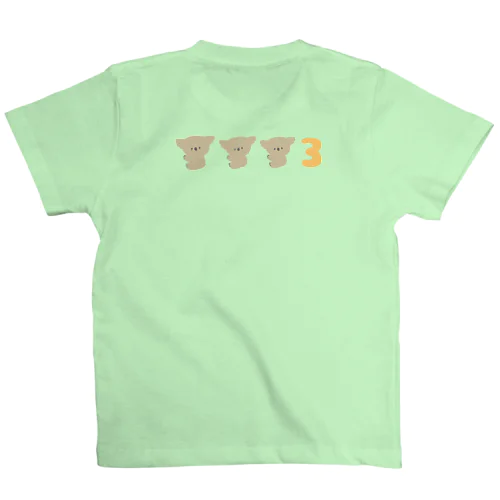 コアラ×３+３=６ スタンダードTシャツ