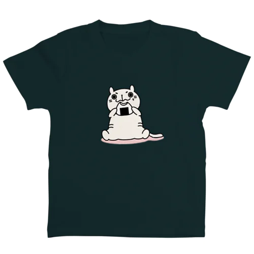 おむすびを食べるにゃごやま Regular Fit T-Shirt