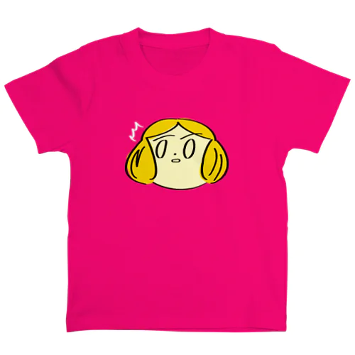 シリアスガール(濃色生地用) Regular Fit T-Shirt