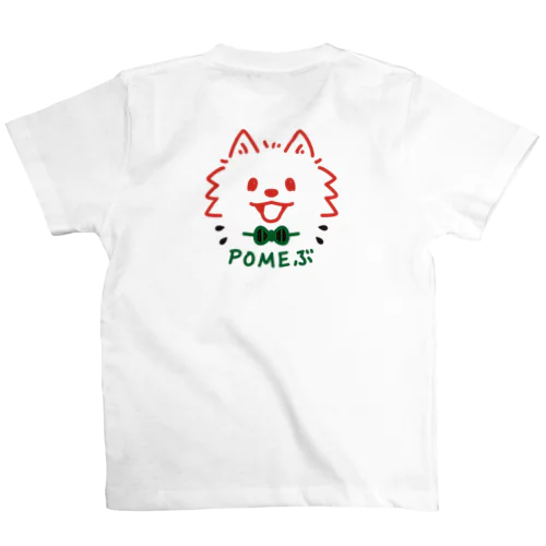 キッズサイズ　バックプリント　POMEぶ Cスイカ  Regular Fit T-Shirt