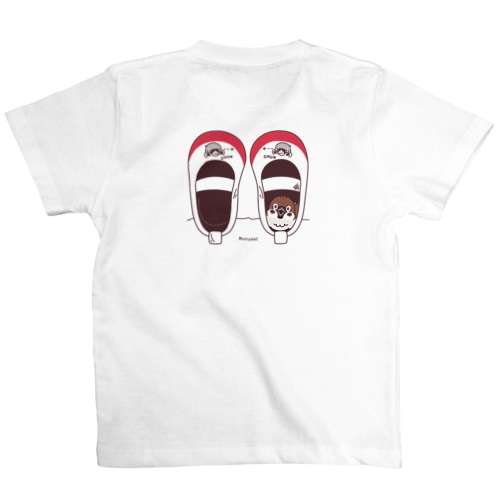 バックプリント*キッズサイズ*CT165 スズメがちゅん*うわばきA Regular Fit T-Shirt