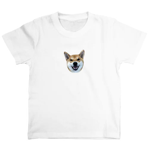 柴犬 かんたろう(実写) Regular Fit T-Shirt