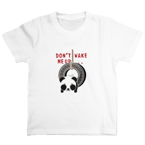 キッズサイズ　おこさないでねC*ズレぱんだちゃんのDON'T WAKE ME UP... Regular Fit T-Shirt