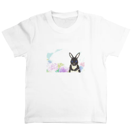 紫陽花パトちゃん Regular Fit T-Shirt