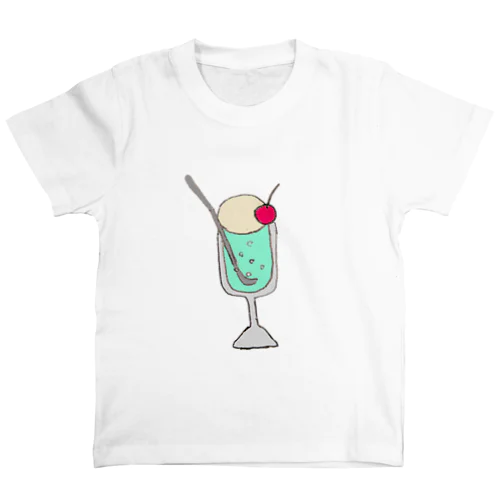 クリームソーダ（cream soda） スタンダードTシャツ