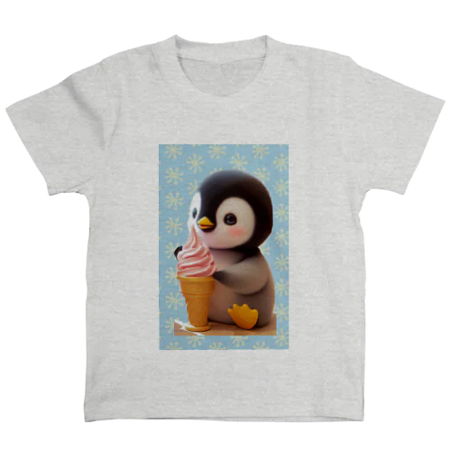 ペンギンとソフトクリーム スタンダードTシャツ