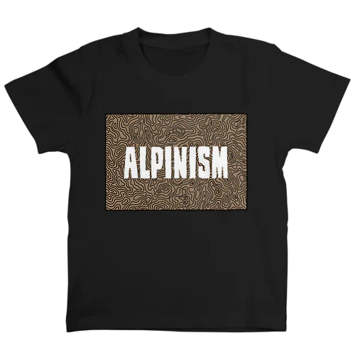 alpinism contour スタンダードTシャツ