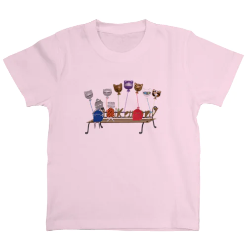 MolKaron7　ロゴと風船 Regular Fit T-Shirt