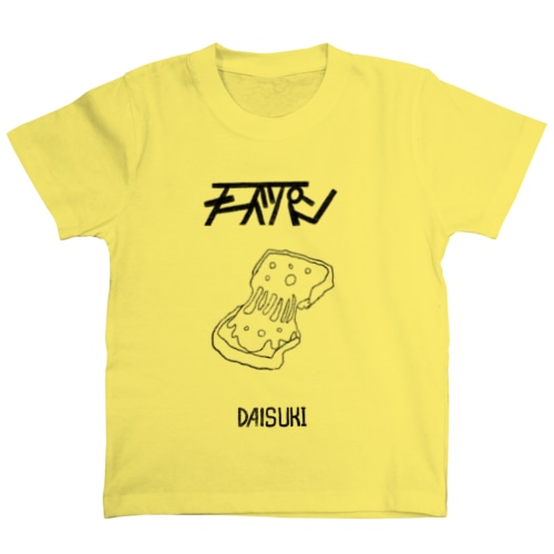 【BaBy9】チーズパンTシャツ Regular Fit T-Shirt