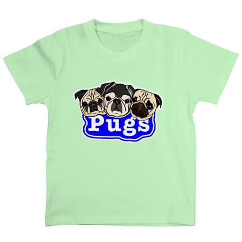 3パグさん Regular Fit T-Shirt