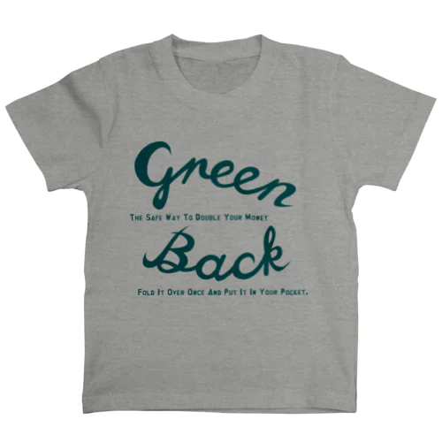 GREEN BACK スタンダードTシャツ